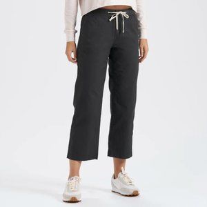 Vuori Womens Wideleg Ripstop Pant - Charcoal - S